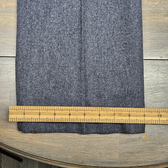 Vintage Pendleton Miss Gray Wool Dress Pants High Rise Pleated USA Womens 80s - Picture 11 of 12